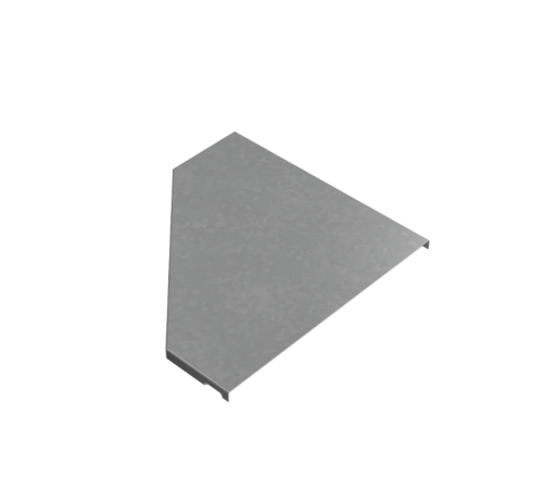 Крышка переходника правого 100-300 мм "ПЛЮС" HD  KPDplus100-300-R HD   КМ-профиль