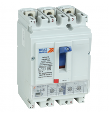 Выключатель автоматический OptiMat D250H-MR1-У3-РЕГ 244074  КЭАЗ