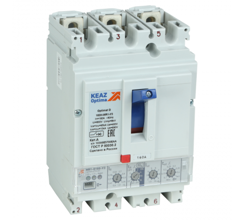 Выключатель автоматический OptiMat D100N-MR1-У3  144412 КЭАЗ