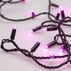 Светодиодная гирлянда ARD-STRING-CLASSIC-10000-BLACK-100LED-STD PINK (230V, 7W)  025806  Arlight
