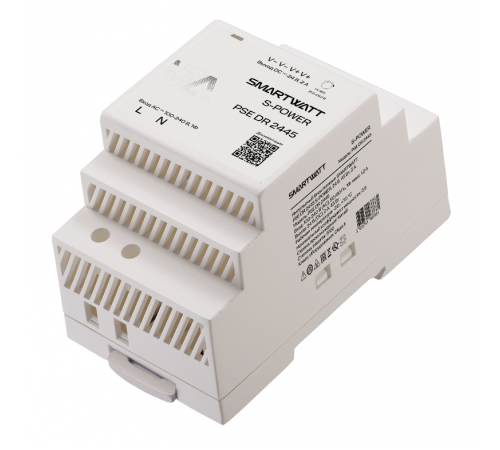 Блок питания импульсный SMARTWATT PSE DR 2445 S-POWER, 24 В, 45 Вт, 2 А  4512020450012  SMARTWATT