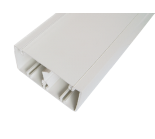 Кабельный канал с крышкой 100х50х2000мм (белый)  100001S  SPL