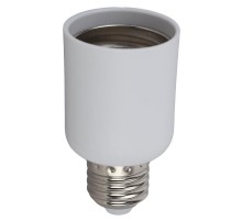 Переходник E27-E40, пластик, белый  Б0043744  ЭРА