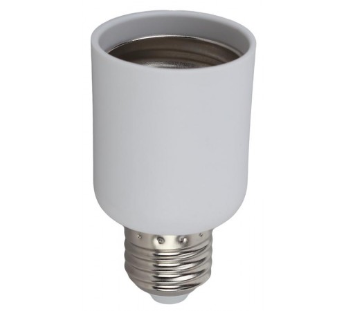 Переходник E27-E40, пластик, белый  Б0043744  ЭРА