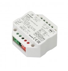 Диммер SMART-D12-DIM-PUSH-VR (12-48V, 1x6A, 2.4G) (Arlight, IP20 Пластик, 5 лет)  028290  Arlight