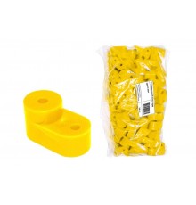 Изолятор угловой желтый   SQ0810-0004  TDM