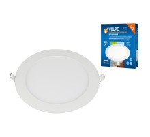 Светильник светодиодный встраиваемый ULM-Q236 12W/4000K WHITE белый свет (4000К) корпус белый.  UL-00004662  Volpe