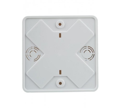 Коробка распределительная КМ41219 для о/п 104х104х29 мм белая (6 клемм 6мм2)  UKO10-100-100-029-K01  IEK