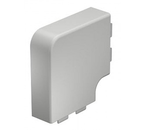 Крышка плоского угла кабельного канала WDK 40x110 мм (ПВХ,светло-серый) (WDK HF40110LGR)  6183360  OBO Bettermann
