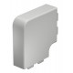 Крышка плоского угла кабельного канала WDK 40x110 мм (ПВХ,светло-серый) (WDK HF40110LGR)  6183360  OBO Bettermann