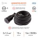 UPx-1e-3x1,5-10m-IP44(KG) Удлинитель силовой в бухте c/з 1 гн 10м КГ 3х1.5 (12/288)  Б0050857  ЭРА