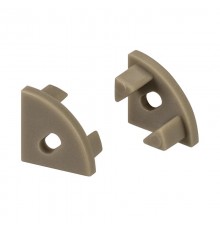 Заглушка SL-KANT-H11 OLIVE GREY c отверстием (Arlight, Пластик)  038368  Arlight