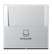 Накладка карточного выключателя "HOTELCARD"; алюминий  AL2990CARD  Jung