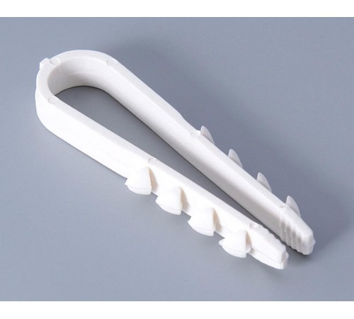 Дюбель-хомут(нейлон) ДХ 5-10 (б) (100шт.)  56866  Fortisflex