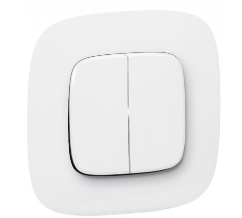 Valena Мех IN'MATIC Выключатель 2-клавишный 10АХ 250В  752005  Legrand