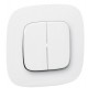 Valena Мех IN'MATIC Выключатель 2-клавишный 10АХ 250В  752005  Legrand