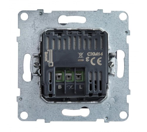 SUNO Светорегулятор кнопочный универсальный 400Вт без нейтрали. Цвет "Алюминий"  721378  Legrand