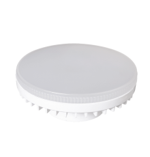 Лампа светодиодная LED 10Вт GX53 220В 3000К PLED-GX53 таблетка (плоский цилиндр)  1029072  Jazzway