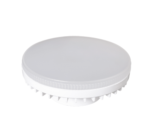 Лампа светодиодная LED 10Вт GX53 220В 3000К PLED-GX53 таблетка (плоский цилиндр)  1029072  Jazzway