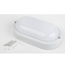 Светильник светодиодный пылевлагозащищенный для ЖКХ SPB-202-0-40K-008 IP65 8Вт 4000К ОВАЛ  Б0047617  ЭРА