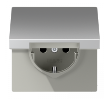 накладка для SCHUKO розетки AL1520KLPL Jung