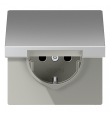 накладка для SCHUKO розетки AL1520KLPL Jung