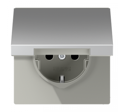накладка для SCHUKO розетки AL1520KLPL Jung