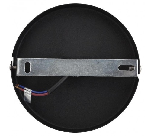 Светильник подвесной PL4 BK/BN металл, E27, max 60W, d203 мм, шагрень черный/темный никель  Б0037439  ЭРА