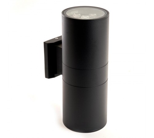 Светильник уличный светодиодный, 2*9W, 1500Lm, 2700K, черный DH0710  48354  FERON