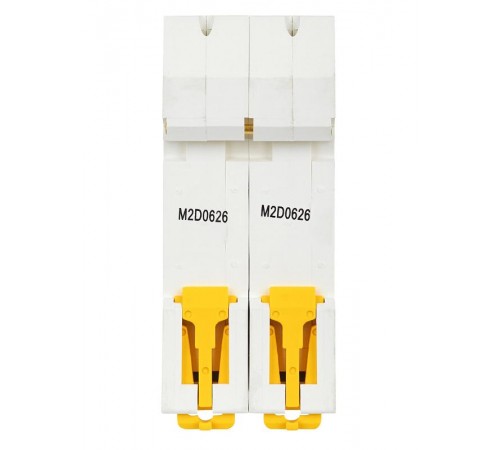 Выключатель автоматический двухполюсный M06N 2P D 6А 6кА ARMAT  AR-M06N-2-D006  IEK