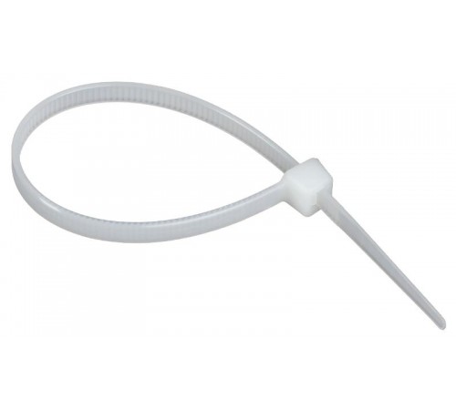 Хомут P6.6 стандартный белый 4,6х160мм  UHH30-D046-160-100-K01  IEK