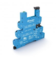 Розетка MasterPLUS с безвинтовыми клеммами Push-in для реле 34 серии; питание 24В АС/DC; в комплекте пластиковая клипса; опции: LED  93660024 