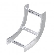 Угол вертикальный внутренний 90 град., 80х600 R600, горячеоцинкованный в комплекте с крепеж. элемент и соединит. пластинами  LH8660KHDZ  DKC