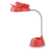 Светильник настольный NLED-434-6W-R ЭРА NLED-434-6W-R красный  Б0031617  ЭРА