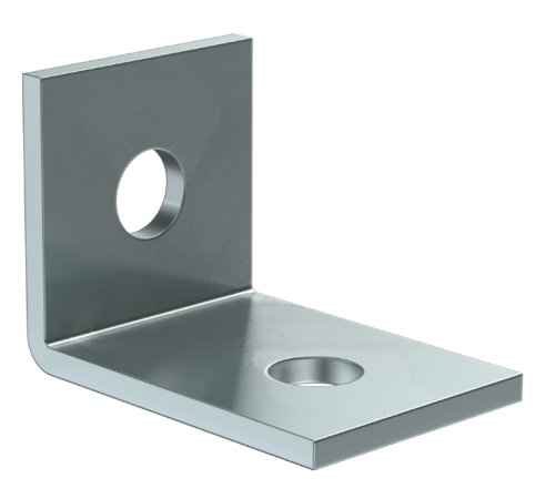 Уголок крепежный одинарный  CLP1-UKO  IEK