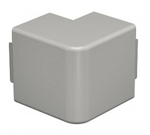 Крышка внешнего угла кабельного канала WDK 60x90 мм (ПВХ,серый) (WDK HA60090GR)  6022111  OBO Bettermann
