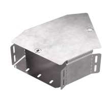 Угол горизонтальный 45 градусов с крышкой Стандарт 200х100  PR16.0524  Промрукав