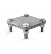 Соединитель крестовой полосы до 40 мм, сталь горячеоцинкованная(256 A-DIN 40 FT)  5314666_V1  OBO Bettermann