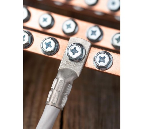 Наконечник медный луженый  ТМЛ 25-10-8 EKF PROxima  tml-25-10-8-g  EKF