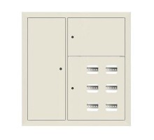 Щит этажный 6 кв. слаботочка слева RAL9002 (1000х950х150)  PROxima mb29-v-6z-ral9002 EKF