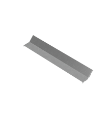 Крышка внутр. верт. угла 45 гр. 600 мм "ПЛЮС" HD  KNLplus45-600 HD   КМ-профиль