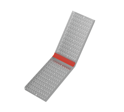 Крышка внутр. верт. угла 45 гр. 600 мм "ПЛЮС" HD  KNLplus45-600 HD   КМ-профиль