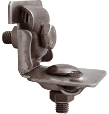 Держатель проводника круглого 6-10 мм для фальца 0.7-8 мм, оцинк.91091Ezetek