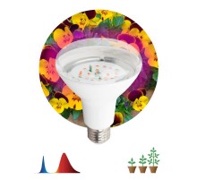 Лампа светодиодная фито для растений 16Вт E27 красно-синий спектр FITO-16W-RB-E27-K  Б0039072  ЭРА