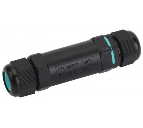 Аксессуары для клемм NO-224-18 ЭРА Коннектор кабельный прямой IP68 3-Pin  Б0043936  ЭРА