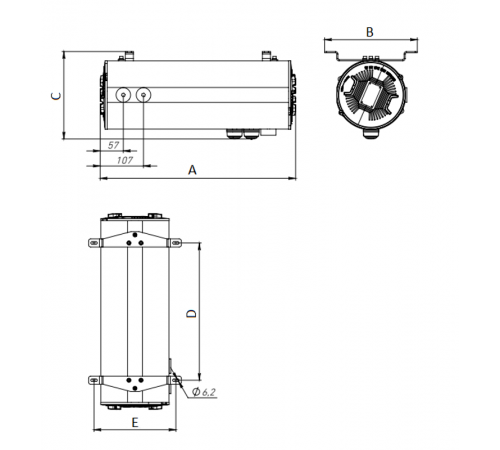 Блок аварийного питания CONVERSION KIT POWER LED 200W Exd GNM  2327033200  Световые Технологии