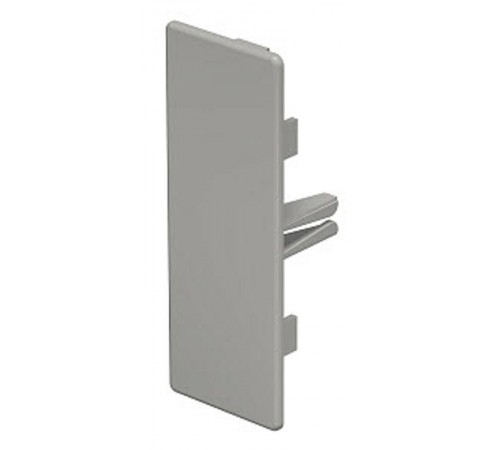 Торцевая заглушка кабельного канала WDK 40x110 мм (ПВХ,серый) (WDK HE40110GR)  6021514  OBO Bettermann