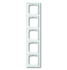 Рамка 5-постовая, серия, серия solo/future, цвет linear, цвет альпийский белый  1754-0-4517   2CKA001754A4517  ABB