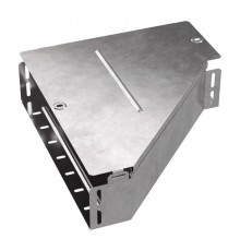 Переходник левый с крышкой Стандарт 400х150х100   PR16.0681  Промрукав