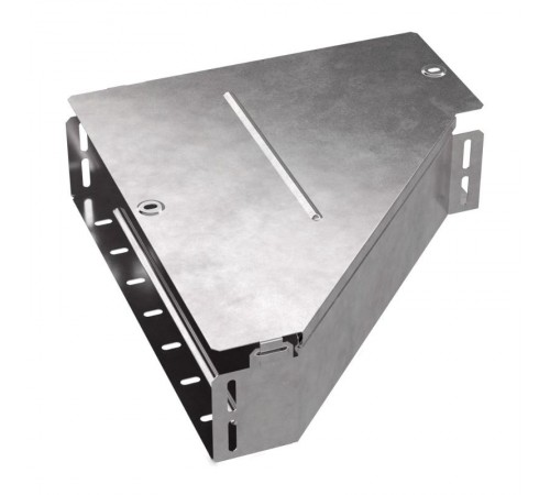 Переходник левый с крышкой Стандарт 400х150х100   PR16.0681  Промрукав